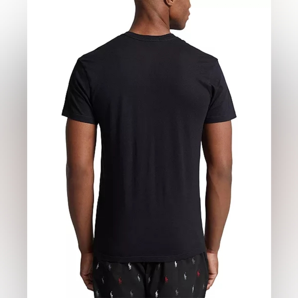 Polo Ralph Lauren V-Neck Classic Fit Undershirt 3-Pack Black, Red, Green - Picture 5 of 12